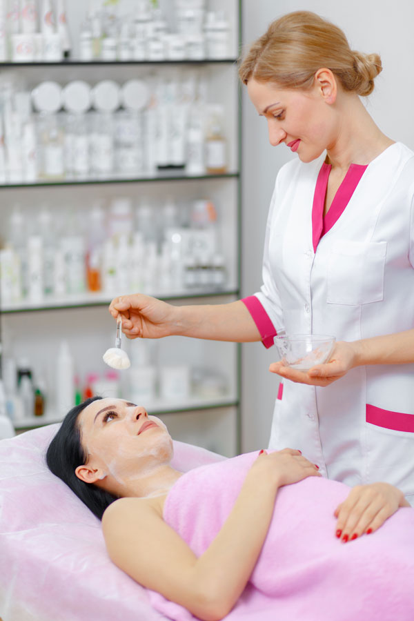 Uniforme personnalisé pour institut de beauté